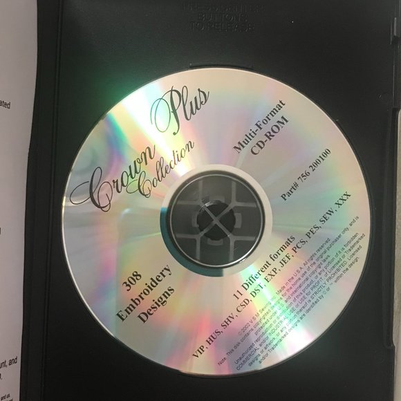 Viking Crown Plus Collection 308 EmbroideryDesigns - Picture 3 of 4